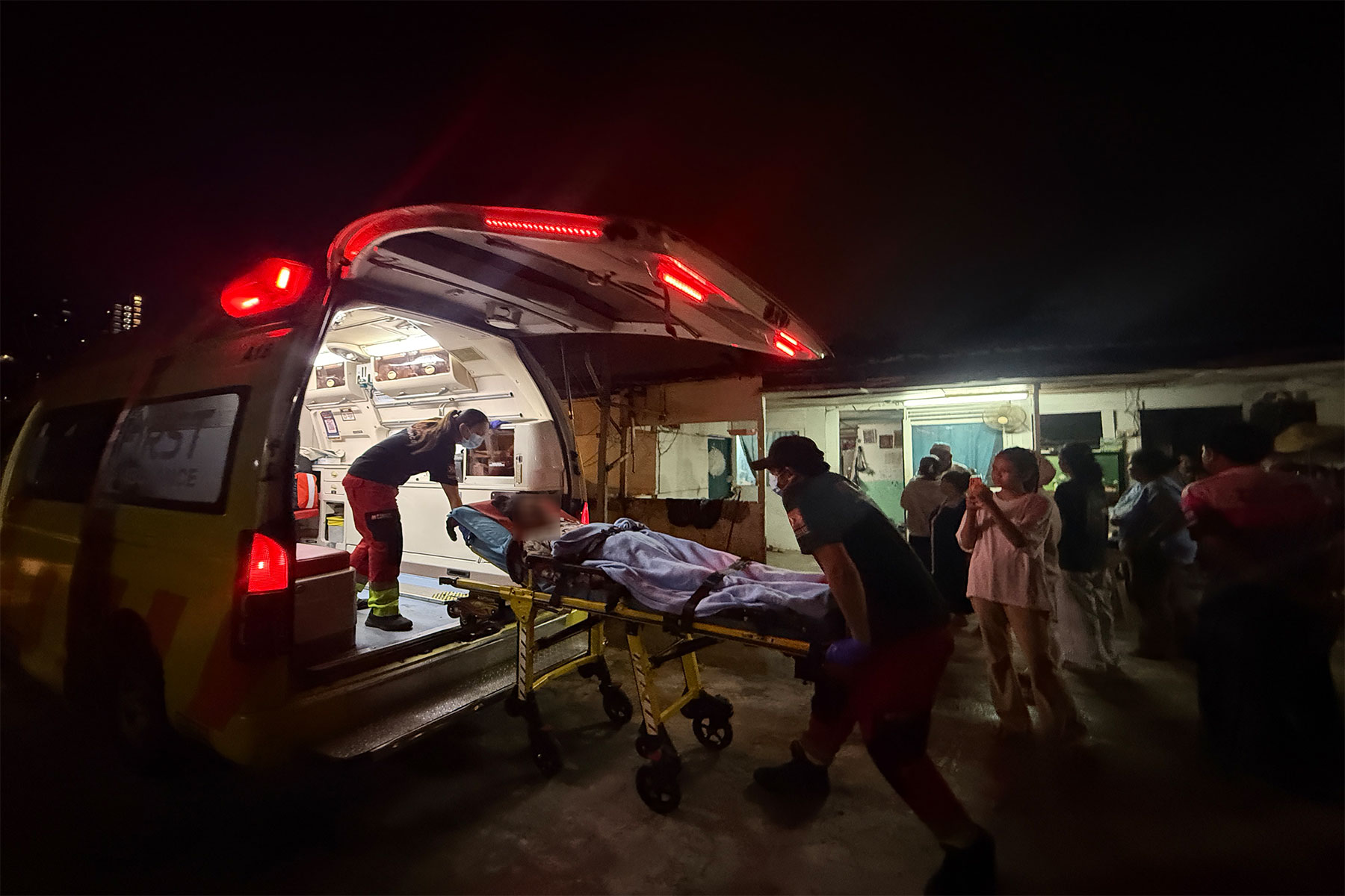 Commercial airline medical escort mission